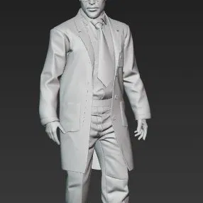 Mô hình nhân vật Bác sĩ trong GTA 5 cao 10cm để in 3D