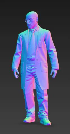 Mô hình nhân vật Bác sĩ trong GTA 5 cao 10cm để in 3D - Image 4