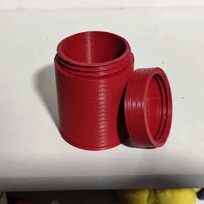 Hộp đựng tăm bông in 3D tiện dụng, gọn gàng cho phòng tắm