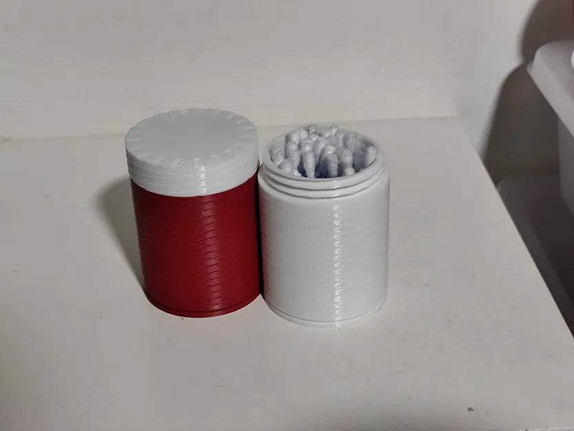 Hộp đựng tăm bông in 3D tiện dụng, gọn gàng cho phòng tắm - Image 3