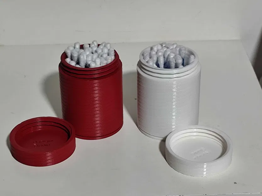 Hộp đựng tăm bông in 3D tiện dụng, gọn gàng cho phòng tắm - Image 4