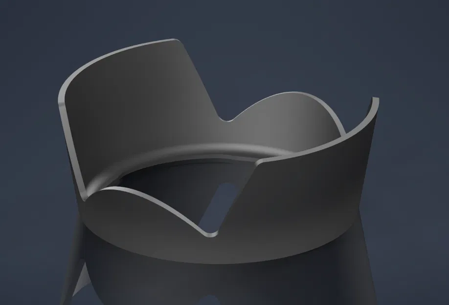 Loa chắn sáng 58mm cho ống kính Canon EOS - Phụ kiện nhiếp ảnh 3D - Image 1