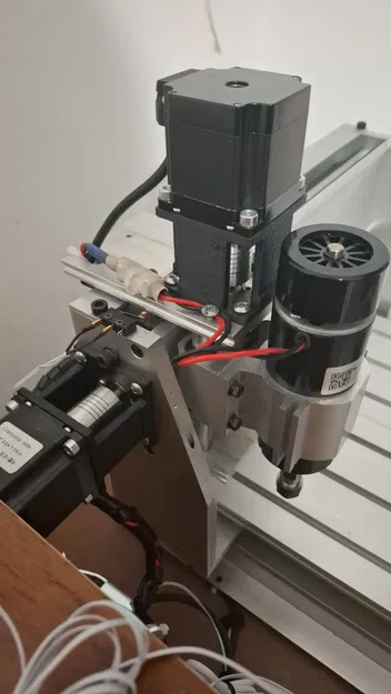 Ngàm đỡ động cơ NEMA 23 có khe tiếp cận coupler cho máy CNC - Image 1