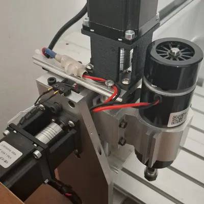 Ngàm đỡ động cơ NEMA 23 có khe tiếp cận coupler cho máy CNC