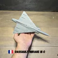 Mô hình in 3D Dassault Mirage III C - Tỉ lệ 1/48 - Thumbnail 3