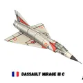 Mô hình in 3D Dassault Mirage III C - Tỉ lệ 1/48 - Thumbnail 17