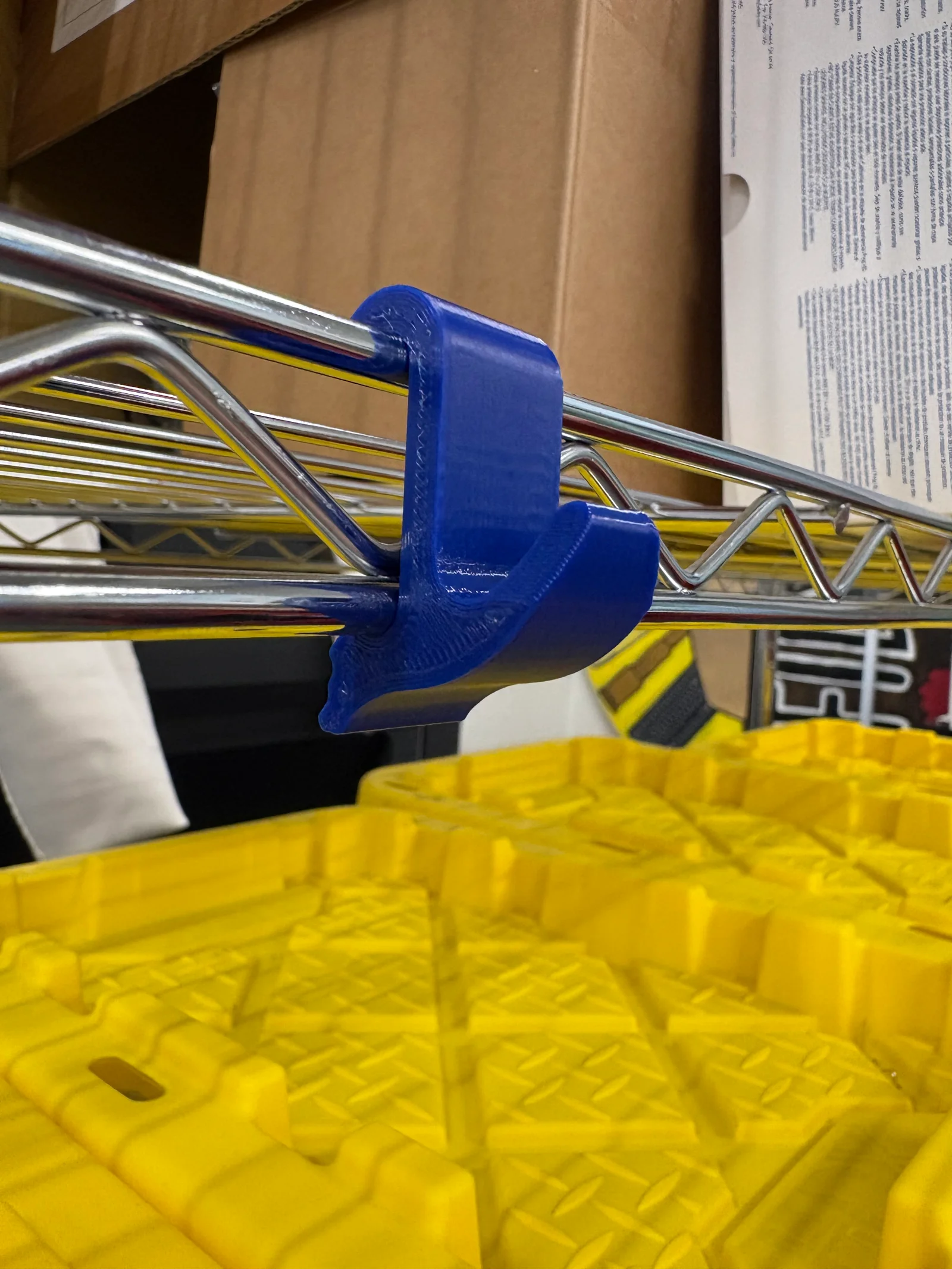Móc treo Wire Rack Hook V2 tiện lợi cho kệ sắt - In 3D nhan… 1