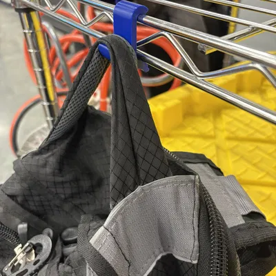 Móc treo Wire Rack Hook V2 tiện lợi cho kệ sắt - In 3D nhanh chóng