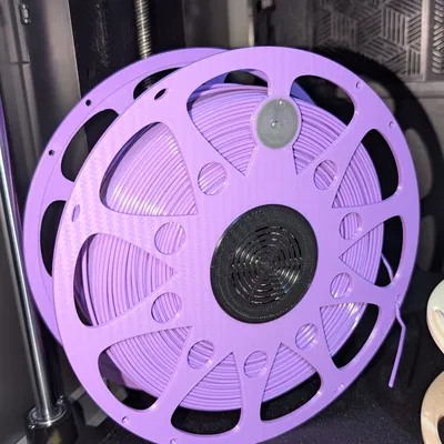 Cuộn chứa sợi in 3D tái sử dụng có ngăn hút ẩm và hỗ trợ RFID