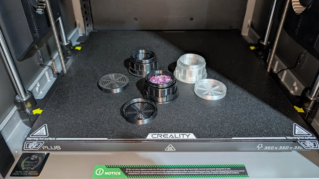 Cuộn chứa sợi in 3D tái sử dụng có ngăn hút ẩm và hỗ trợ RFID - Image 3