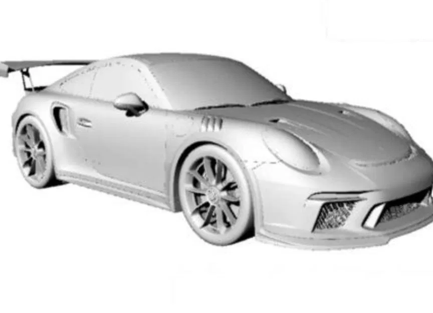 Porsche 911 GT3 RS – Mô hình in 3D cực chất - Image 1