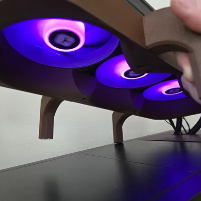 Bộ Gắn Tản Nhiệt AIO 360 Miệng Loe Gắn Ngoài (PC 360 AIO External Bell Mouth Inlet)