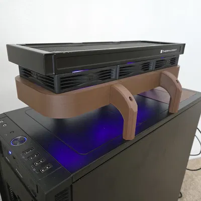 Bộ Gắn Tản Nhiệt AIO 360 Miệng Loe Gắn Ngoài (PC 360 AIO External Bell Mouth Inlet)