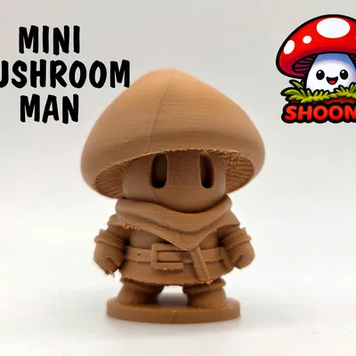 Mini Mushroom Man - Bộ sưu tập Shooms!