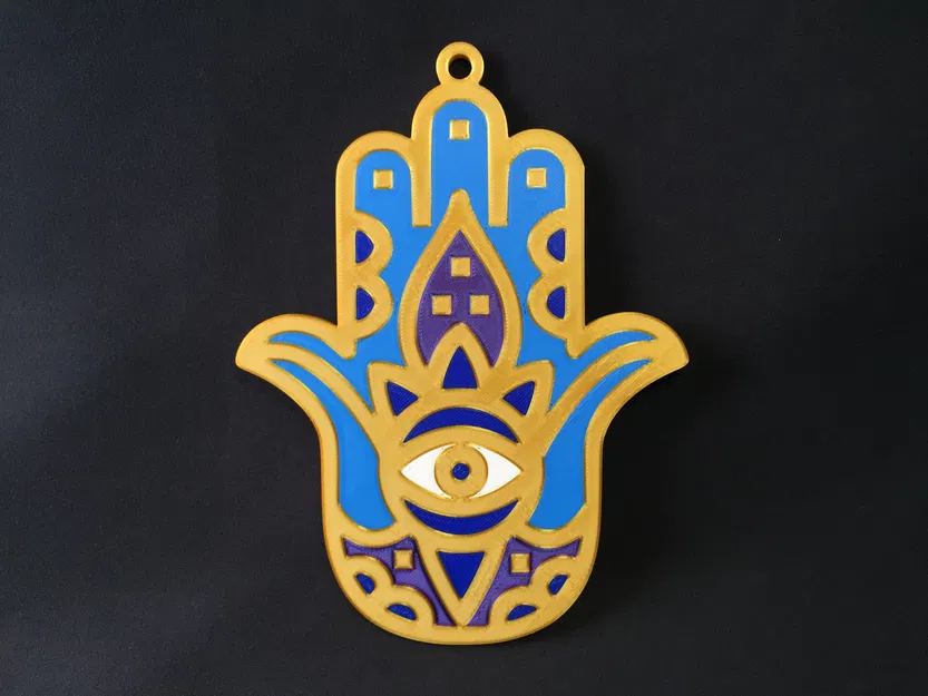 Mô hình Evil Eye Hamsa - Image 6