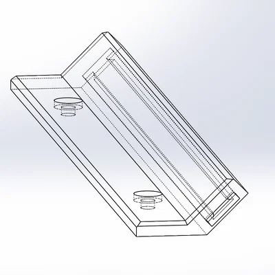 Giá đỡ đèn LED COB cho Voron v0 (8mm x 15mm)