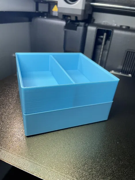 Hộp đựng đồ đơn giản (1 ngăn và 2 ngăn) - Image 4