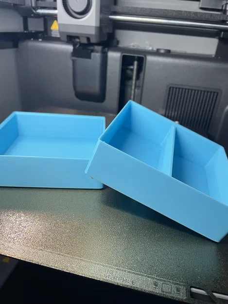 Hộp đựng đồ đơn giản (1 ngăn và 2 ngăn) - Image 6