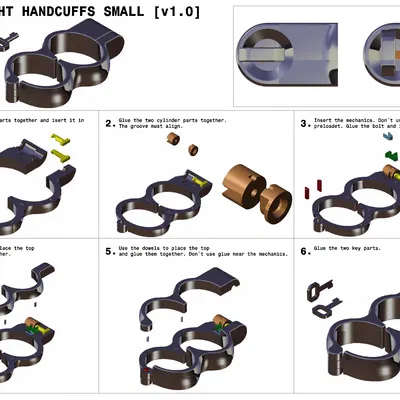 Còng tay số 8 kiểu Irish (kích thước nhỏ)
