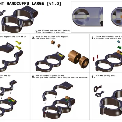 Còng tay Irish số 8 kích thước lớn