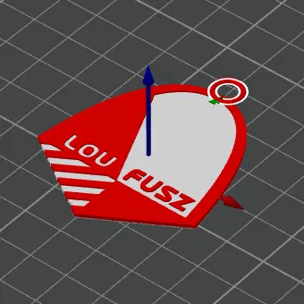 Móc khóa in 3D Lou Fusz - Món quà dành cho fan hâm mộ bóng đá