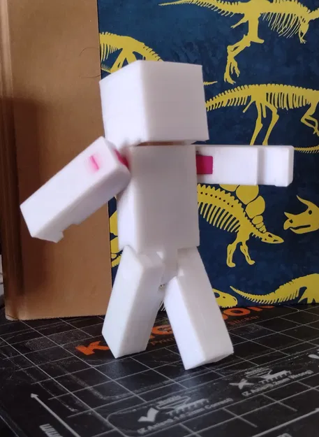 Mô hình Steve cử động được (Steve figure) - Image 1