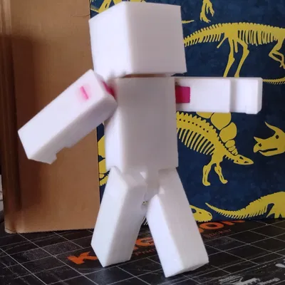 Mô hình Steve cử động được (Steve figure)