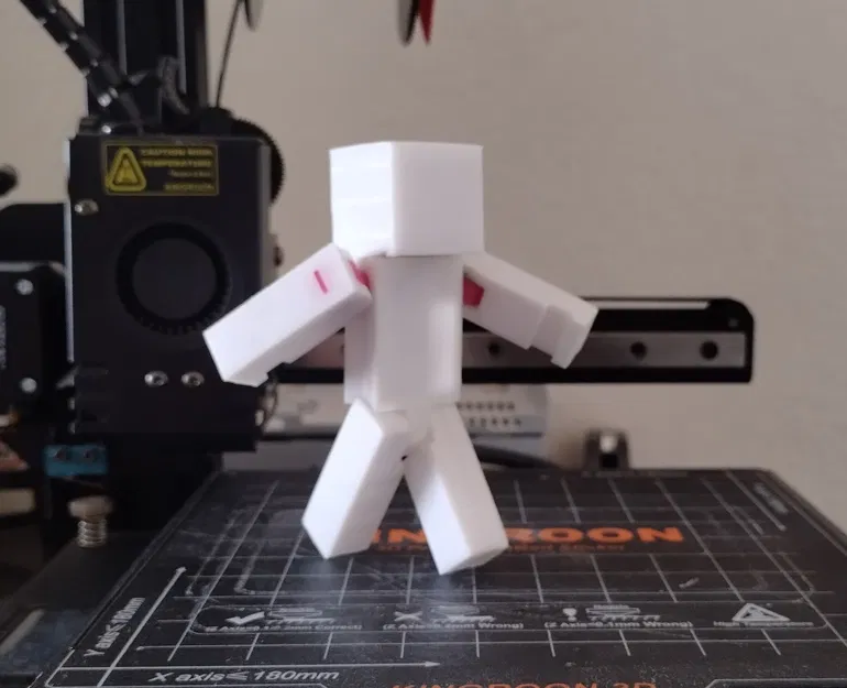 Mô hình Steve cử động được (Steve figure) - Image 2