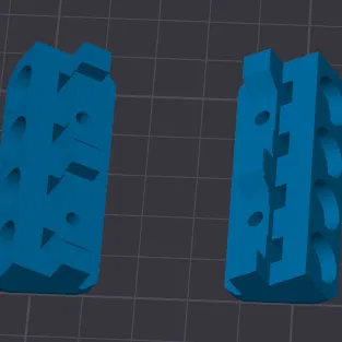 KlickyKlacky/BoxTurtle Magnetic Door Latches - Bản Remix sử dụng đai ốc M3