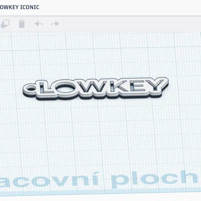 Móc khóa tối giản "Lowkey"