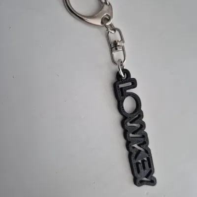 Móc khóa tối giản "Lowkey"