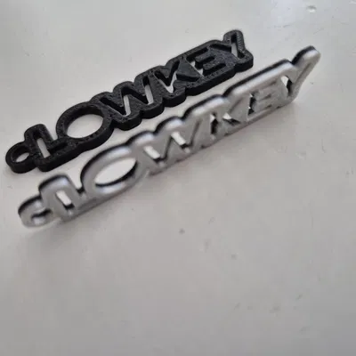 Móc khóa tối giản "Lowkey"