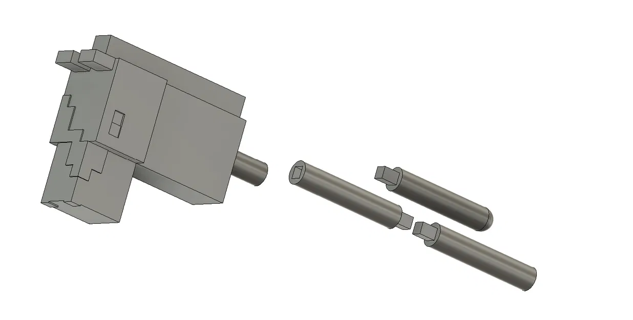 Mô hình đầu ngựa Minecraft 3D cho Hobby Horsing - Thiết kế dễ in - Image 1