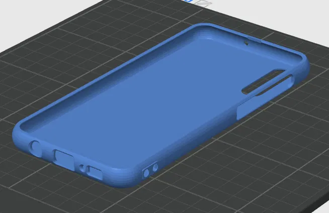 Ốp lưng bảo vệ cho Samsung Galaxy A50 in 3D đơn giản - Image 1