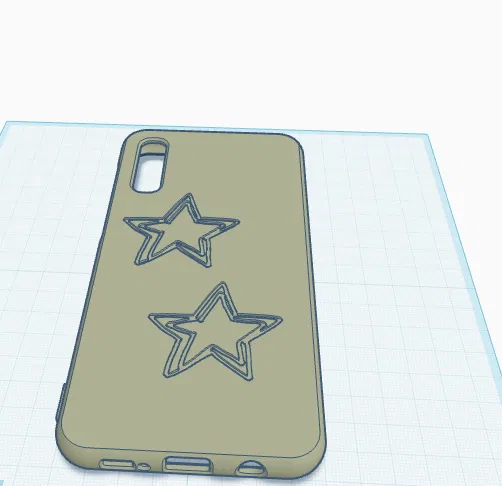 Ốp lưng Samsung Galaxy A50 họa tiết ngôi sao xinh xắn - Image 1