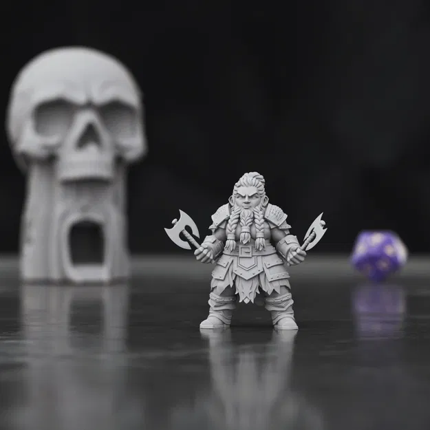 Nữ Chiến Binh Người Lùn - DnD Tavern - Image 1