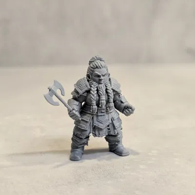 Nữ Chiến Binh Người Lùn - DnD Tavern