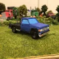 Mô hình xe bán tải Chevrolet S10 thập niên 80 in 3D tỷ lệ 1/64 - Thumbnail 6