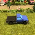 Mô hình xe bán tải Chevrolet S10 thập niên 80 in 3D tỷ lệ 1/64 - Thumbnail 8