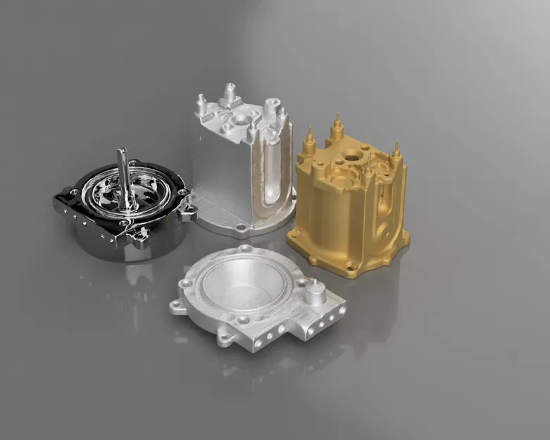 Bộ file 3D scan nồi hơi và group head Gaggia và KitchenAid - Image 1