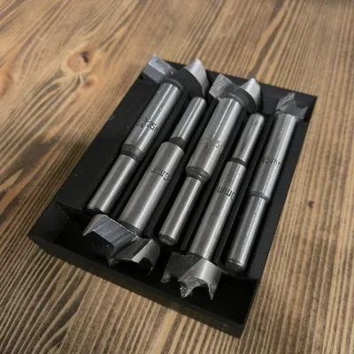 Khay in 3D đựng mũi khoan Forstner Parkside gọn gàng