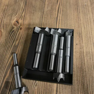 Khay in 3D đựng mũi khoan Forstner Parkside gọn gàng