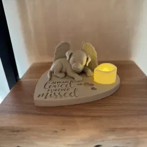 Tượng Thiên Thần Kỷ Niệm Cún Cưng - Always Loved Forever Missed