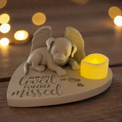 Tượng Thiên Thần Kỷ Niệm Cún Cưng - Always Loved Forever Missed
