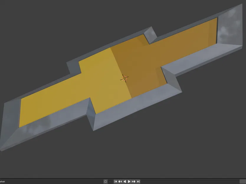 Mô hình logo Chevrolet 3D trang trí đẹp mắt - Image 2