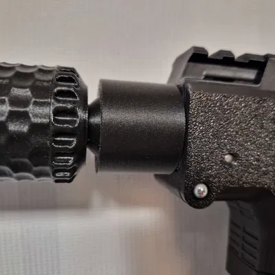 Adapter chuyển đổi nòng 24mm sang 14mm cho MOSQUITO Airsoft