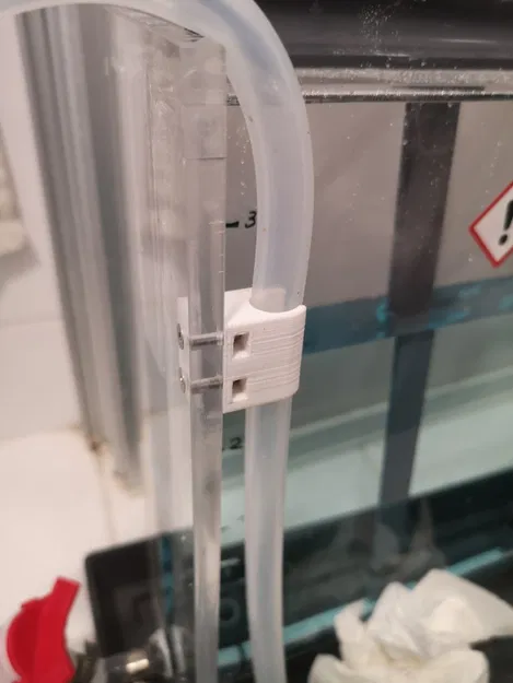 Giá đỡ ống dẫn 12mm (Tube Holder) cho bể chứa hóa chất in 3D - Image 1