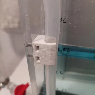 Giá đỡ ống dẫn 12mm (Tube Holder) cho bể chứa hóa chất in 3D