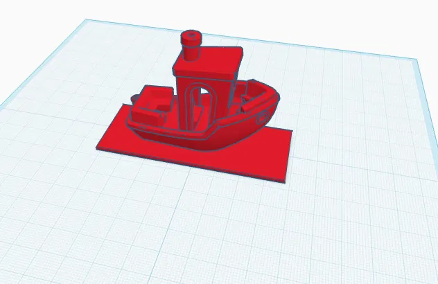 Mô hình thuyền Benchy kèm đế trưng bày ổn định - Image 2