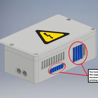 Vỏ bảo vệ bộ nguồn 24V (Powersupply Cover 2.0)